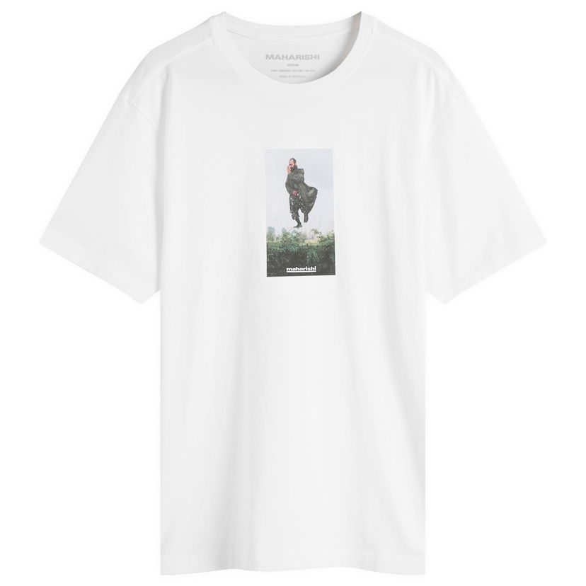 Majica kratkih rukava Maharishi Mark Lebon Blechman Graphic Tee Bijela | 1583-WHT