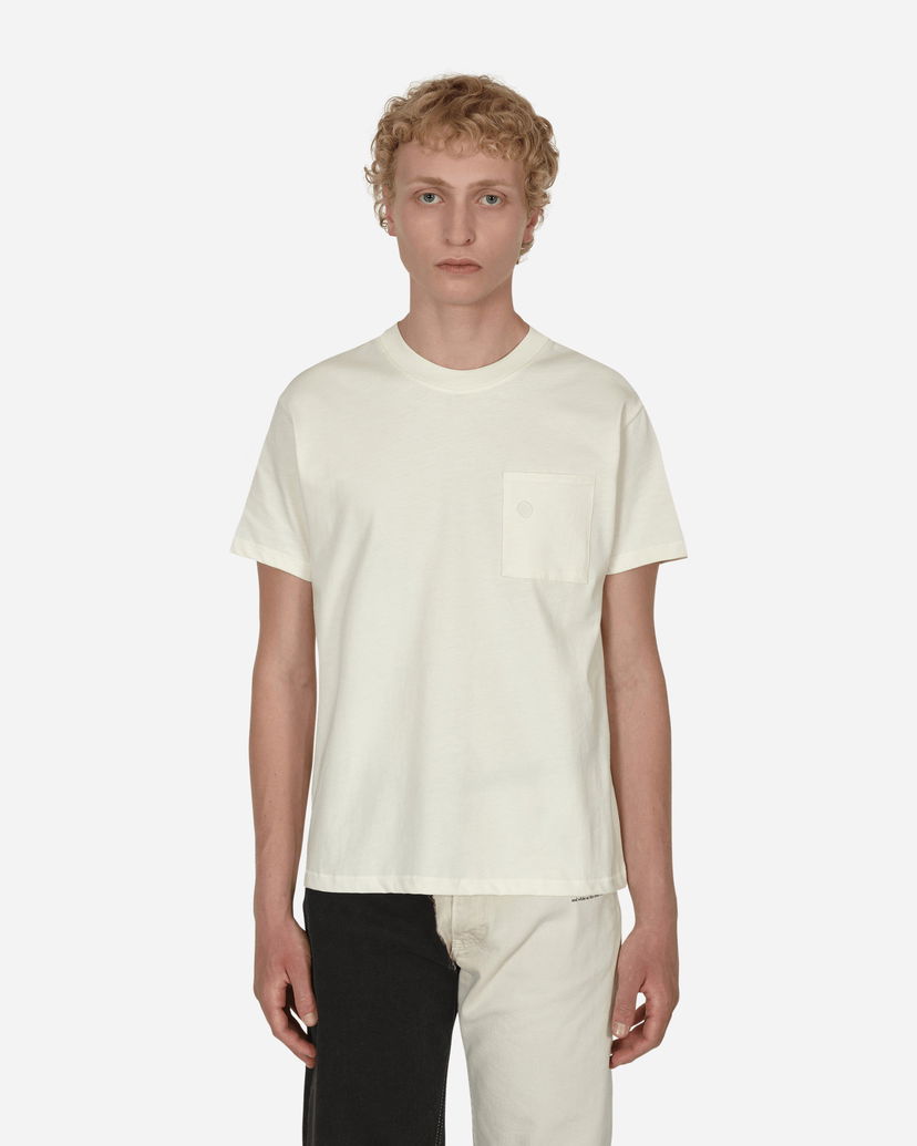 Majica kratkih rukava ERL Men's Relaxed Fit Pocket T-Shirt Bijela | ERL04T003 3