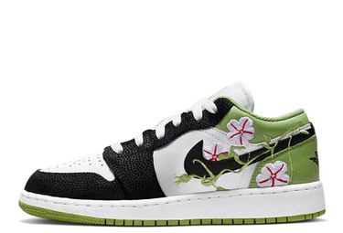 Tenisice i cipele Jordan Air 1 Low "Floral Vines" GS Zelena | DQ8389-100, 1