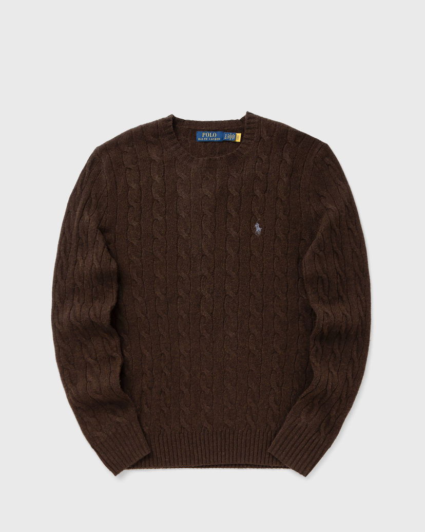 Džemper Polo by Ralph Lauren Polo Ralph Lauren Cable Knit Sweater Smeđa | 710876762029