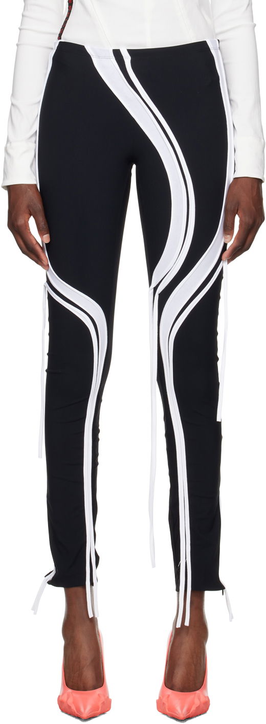 Tajice Ottolinger Ottolinger Strappy Leggings Crna | 501201