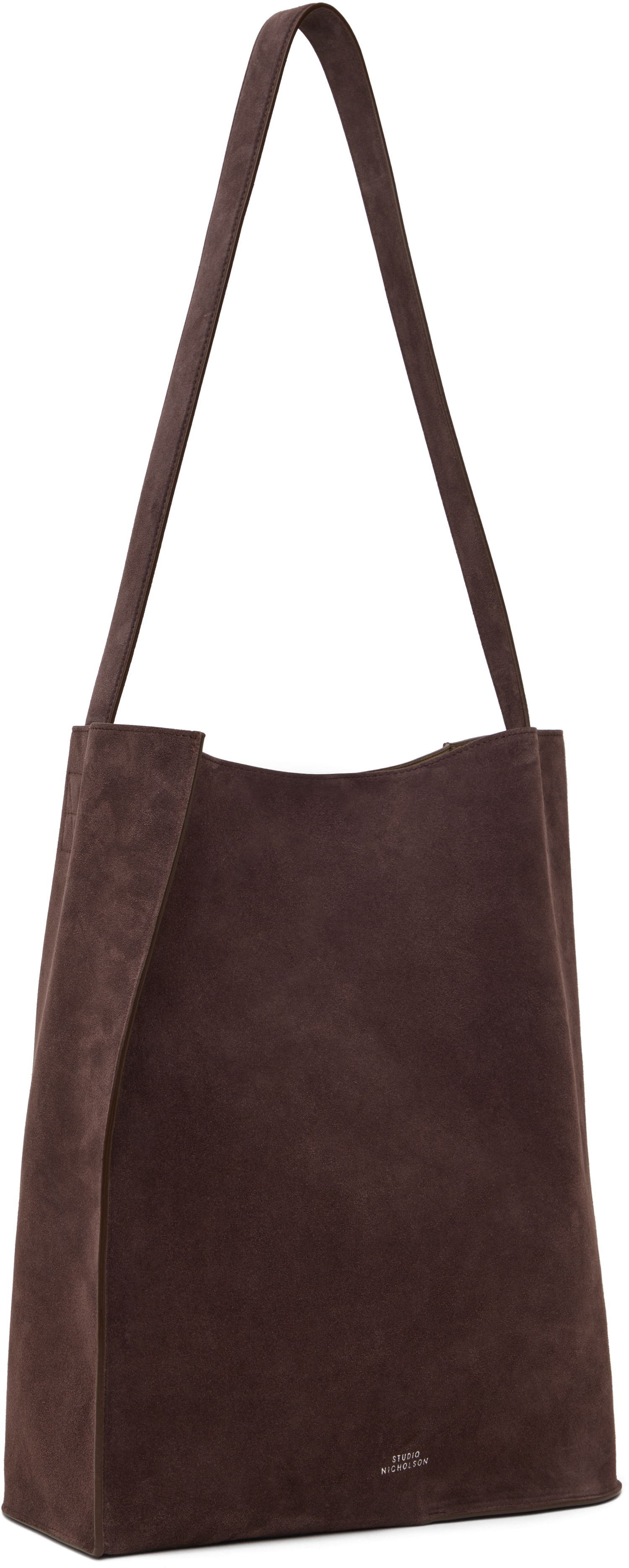 Tote bag Studio Nicholson Studio Nicholson Doublet Type 2 Suede Tote Bag Smeđa | DOUBLET TYPE 2 SN - 755, 1