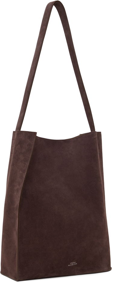 Tote bag Studio Nicholson Studio Nicholson Doublet Type 2 Suede Tote Bag Smeđa | DOUBLET TYPE 2 SN - 755, 1