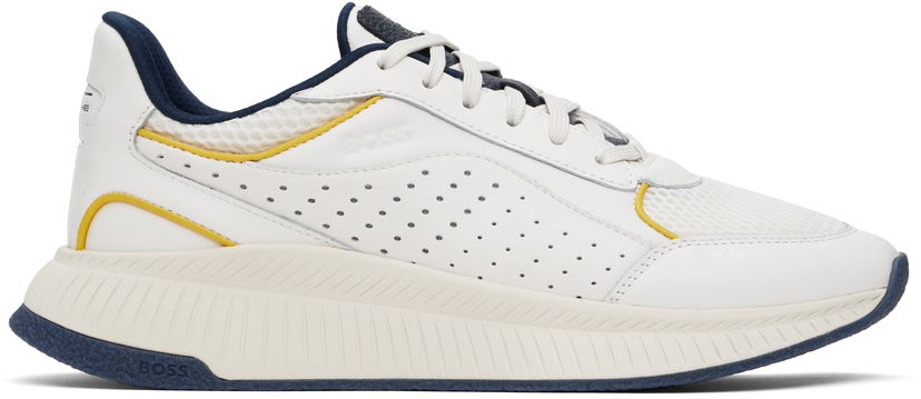 Njega cipela BOSS Porsche Edition Perforated-Leather Bijela | 50536522