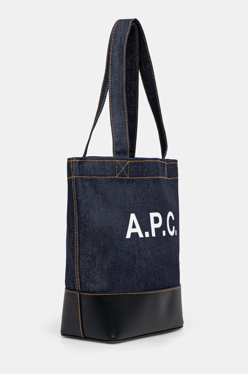 Tote bag A.P.C. Axel Small Tote Bag Plava | CODDP.M61568.IAK, 1