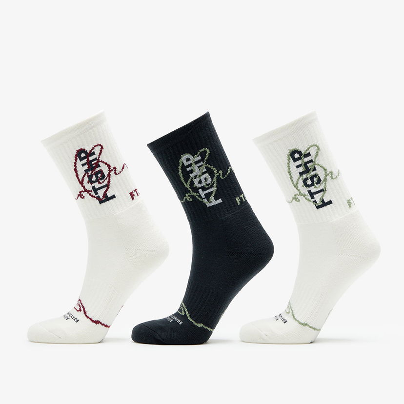 Čarape Footshop The Everyday Socks 3-Pack Višebojno | FTSHP_325