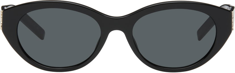 Sunčane naočale Saint Laurent Saint Laurent SL M148 Cat-Eye Sunglasses Crna | SL M148-001