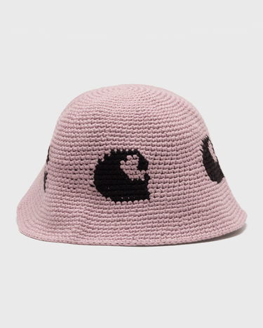 Šešir Carhartt WIP Crocheted C-Logo Pattern Bucket Hat Ružičasta | I034482-2WN.XX, 0
