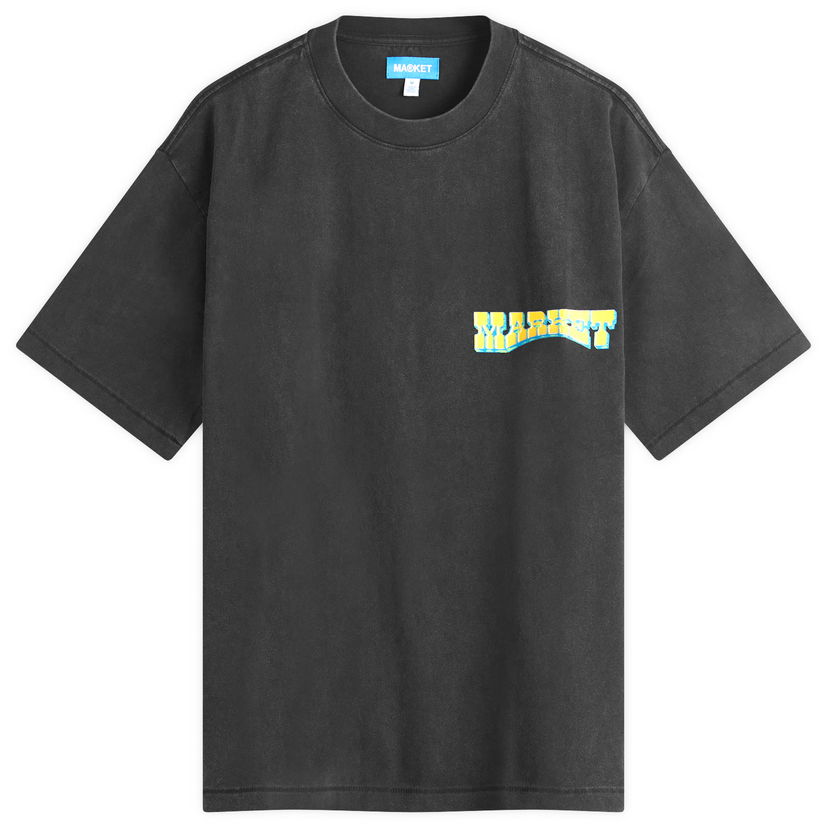 Majica kratkih rukava MARKET Farmers Graphic T-Shirt, Size Large Crna | 399002190-BLK