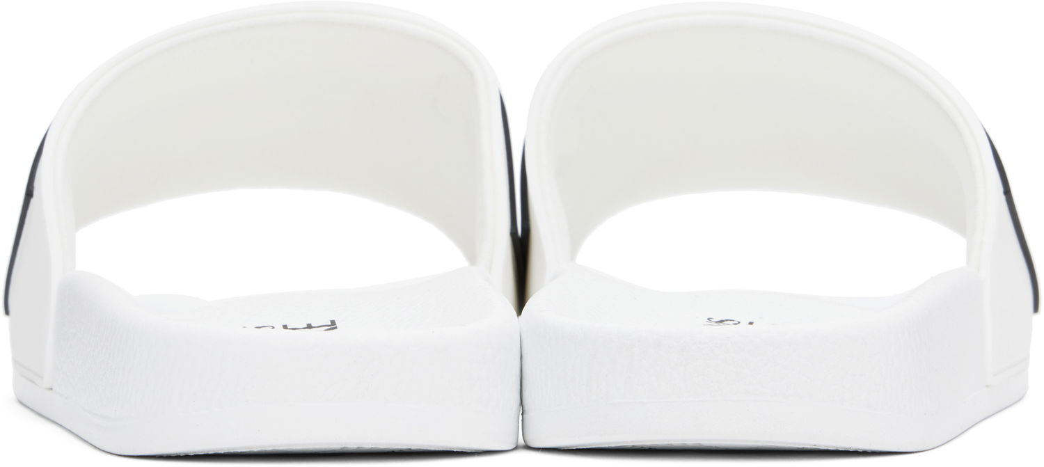 Tenisice i cipele Versace Versace Jeans Couture Logo Shelly Pool Slides Bijela | E78YA3SQ3_EZSC22, 1