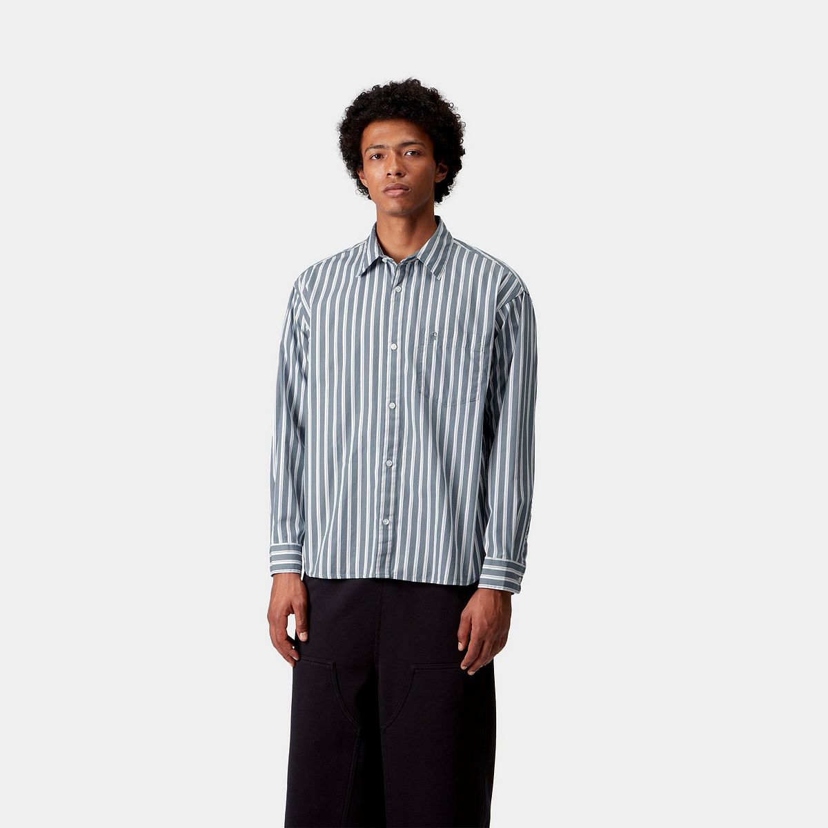 Košulja Carhartt WIP Long Sleeve Malden Stripe Shirt Višebojno | I035334_9, 0