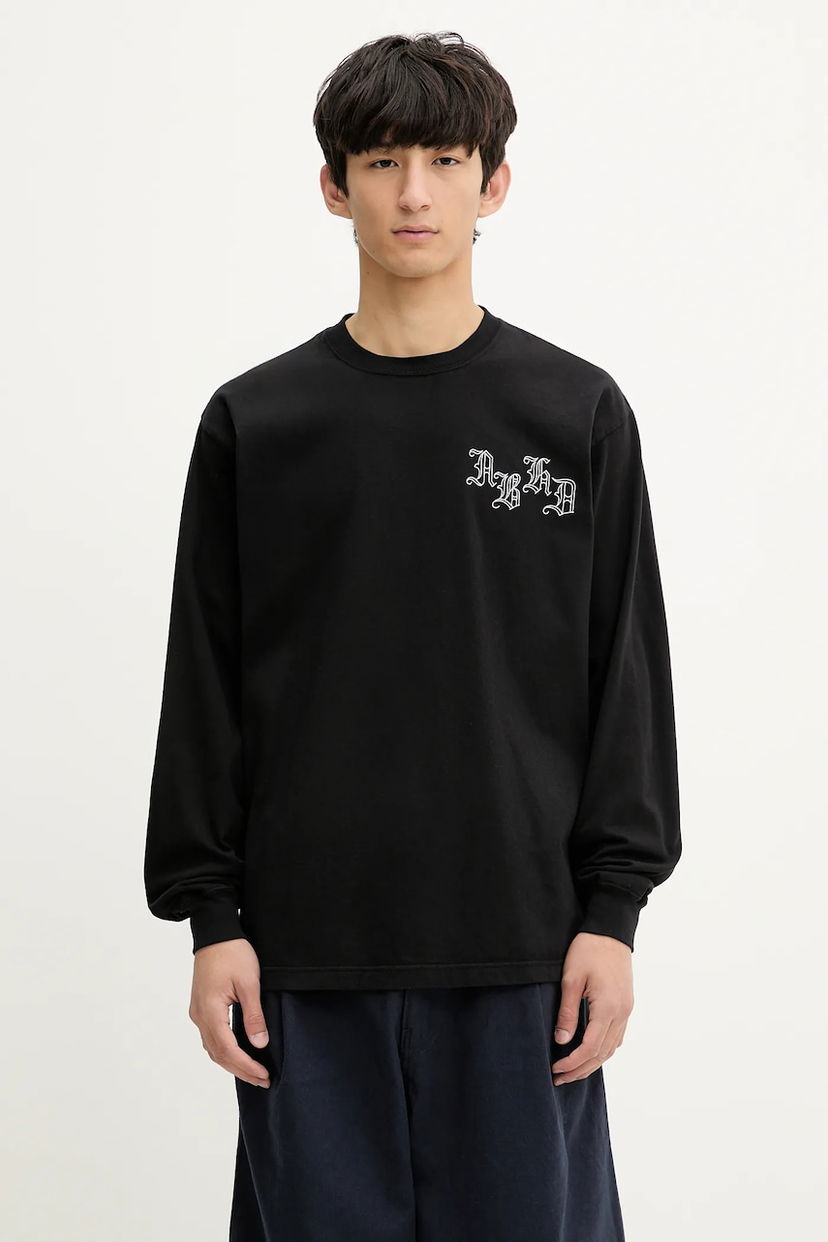 Majica kratkih rukava Neighborhood NEIGHBORHOOD NH . TEE LS-5 Long Sleeve Graphic T-Shirt Crna | 251PCNH.LT05
