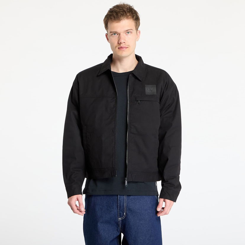 Jakna CALVIN KLEIN Calvin Klein Jeans Zip Jacket Crna | J30J326713 BEH