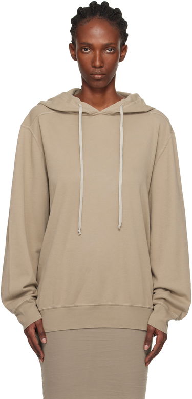 Dukserice Rick Owens Concordians Oversized Hoodie Bež | DS02E7241 JDBP, 0