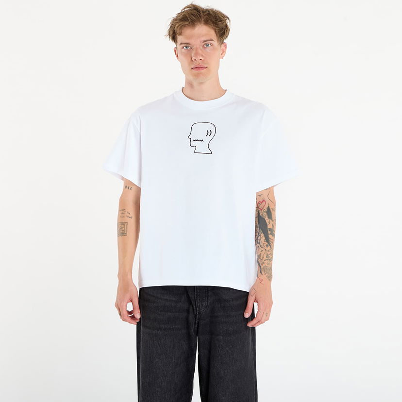 Majica kratkih rukava Brain Dead Logo head T-shirt White Bijela | BDS25T00004820WH01