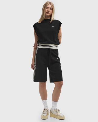 Kratke hlače Autry Shorts with Side Stripes Crna | SHPWC3KK, 2