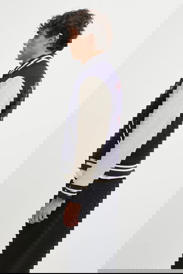 Bomber jakna Sporty & Rich Sporty & Rich Champions Wool Varsity Jacket Tamnoplava | OW007623633BL111, 3