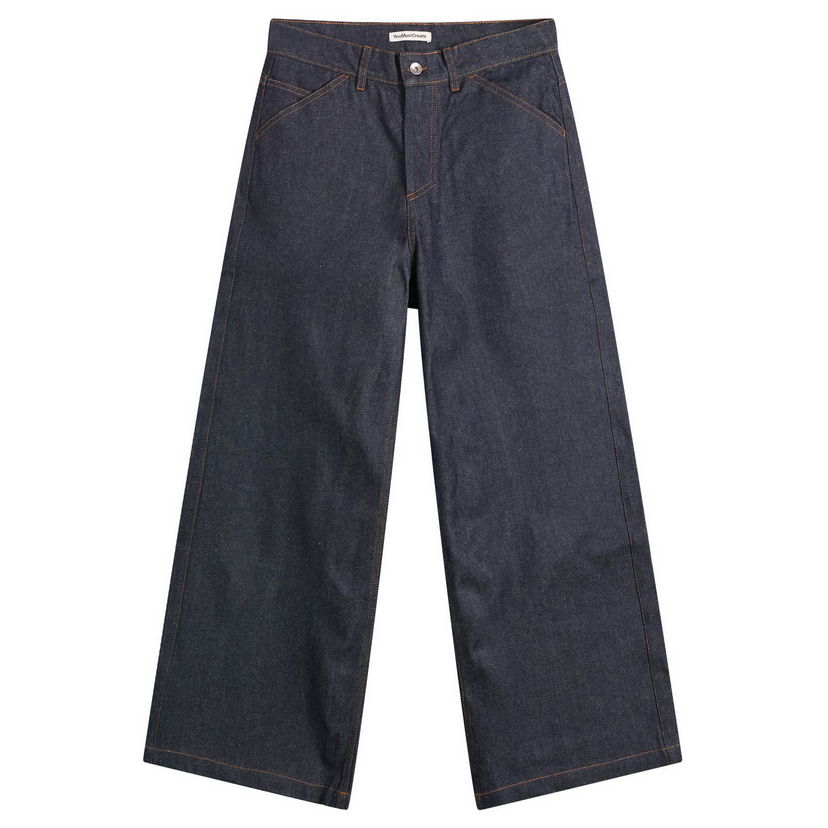 Jeans YMC YMC Courtney Wide Leg Jeans Plava | Q4ZAG-40