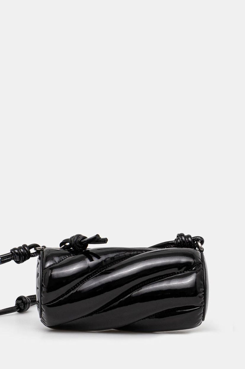 Torba za rame Fiorucci Mini Vinyl Crossbody Bag Crna | U01FPABA002VN02BK01