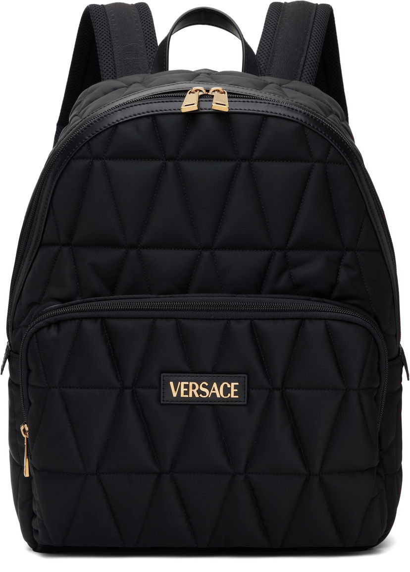 Ruksak Versace Versace Myth Quilted Backpack Crna | 1018355_1A13686