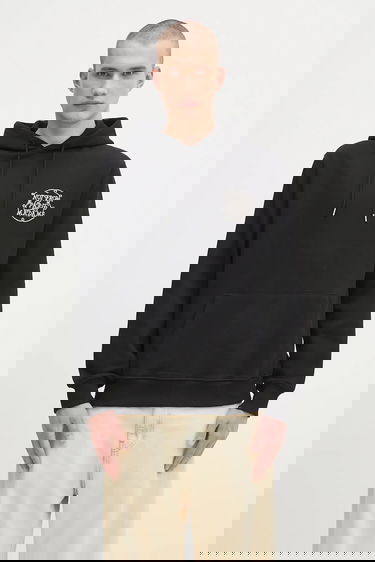 Dukserice Drôle de Monsieur Drôle de Monsieur Le Hoodie Slogan Tresses Crna | H.HO183.CO127, 2