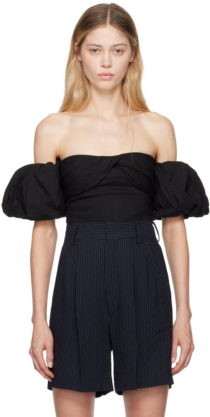 Odjeća ISABEL MARANT Black Daniela Camisole Crna | HT0507FA-B1F04I
