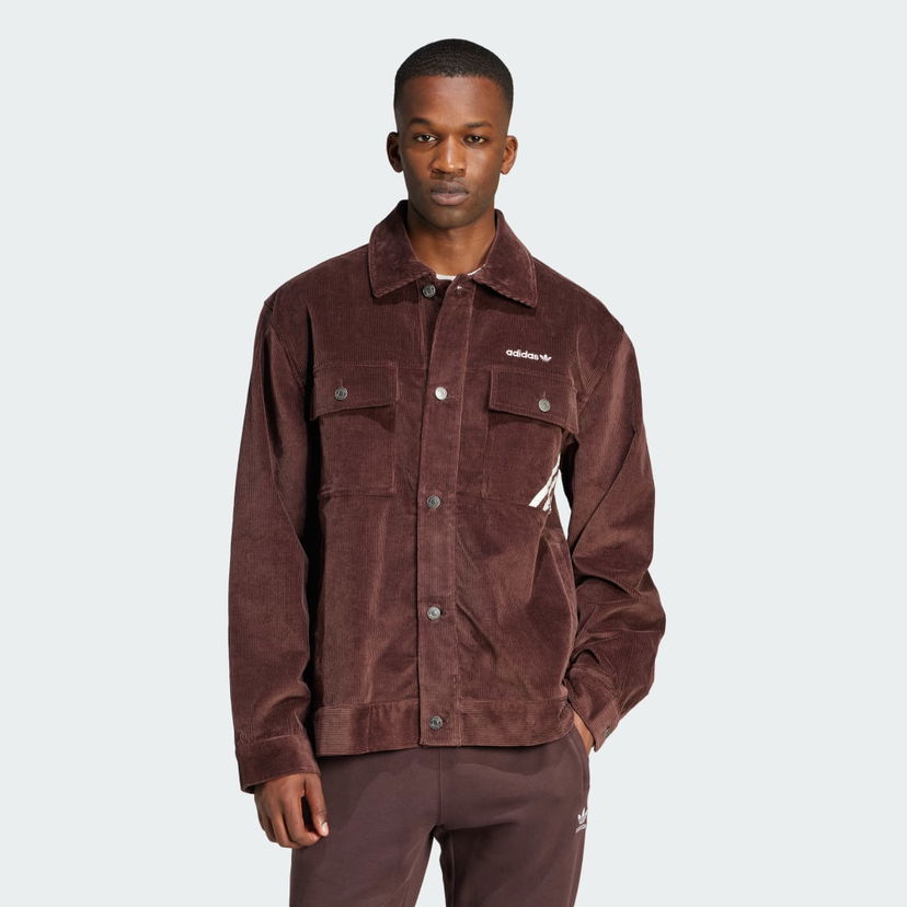 Jakna adidas Performance Coach Jacket Smeđa | IW3263