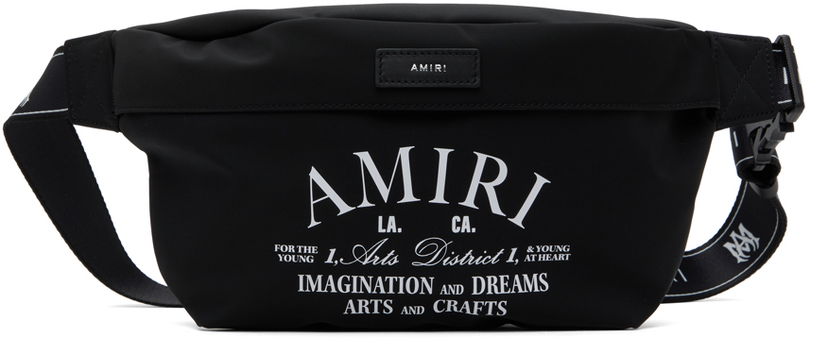 Torba oko struka AMIRI AMIRI 'Arts District' Bumbag Pouch Crna | AMBGSO1010