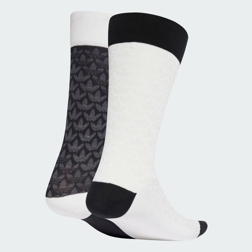 Čarape adidas Performance Two Pack Monogram Crew Socks Bijela | JC8631