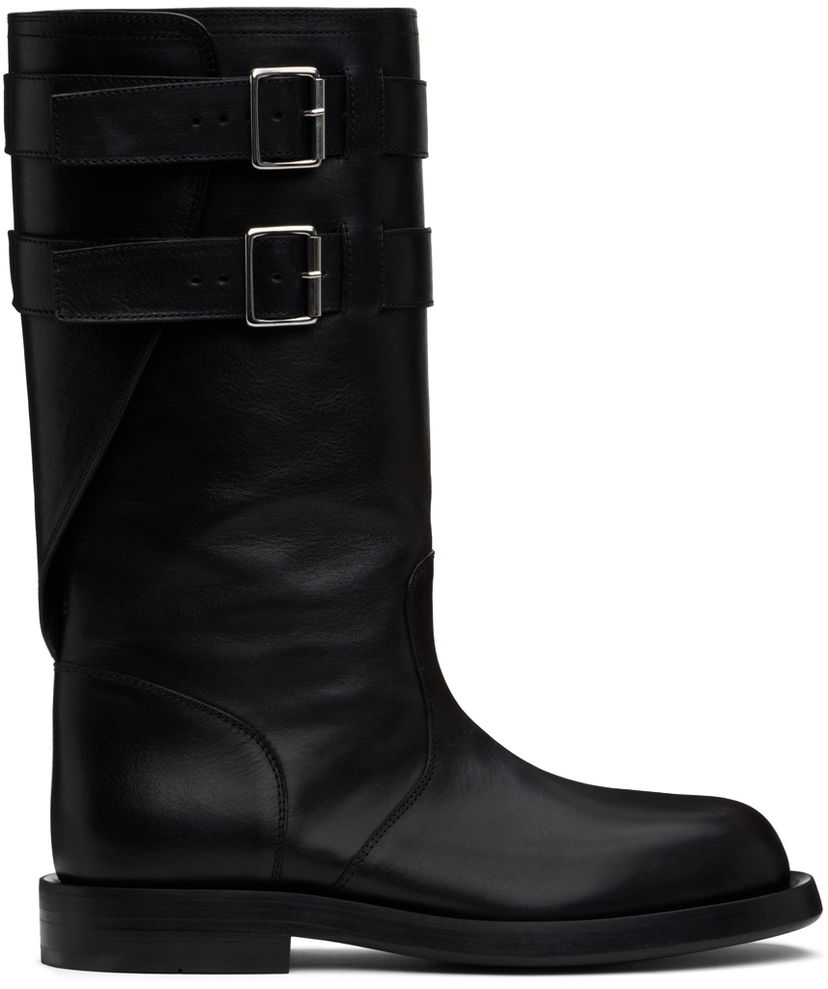 Odjeća Ann Demeulemeester Ann Demeulemeester Milan Soft Biker Boots Crna | 2402-M-R42-LT141-099