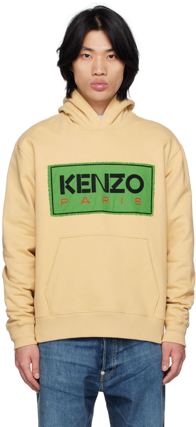 Dukserice KENZO Paris Embroidered Bež | FD55SW4484ME, 0