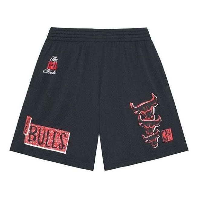 Kratke hlače Mitchell & Ness Mitchell & Ness Chicago Bulls Shorts Crna | BMMSSH22104-CBUBLCK