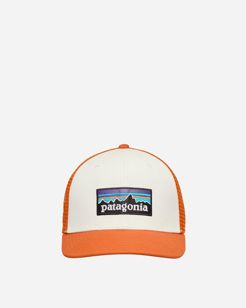 Kapa Patagonia Trucker Hat with Logo Patch Bež | 38289 WHRL