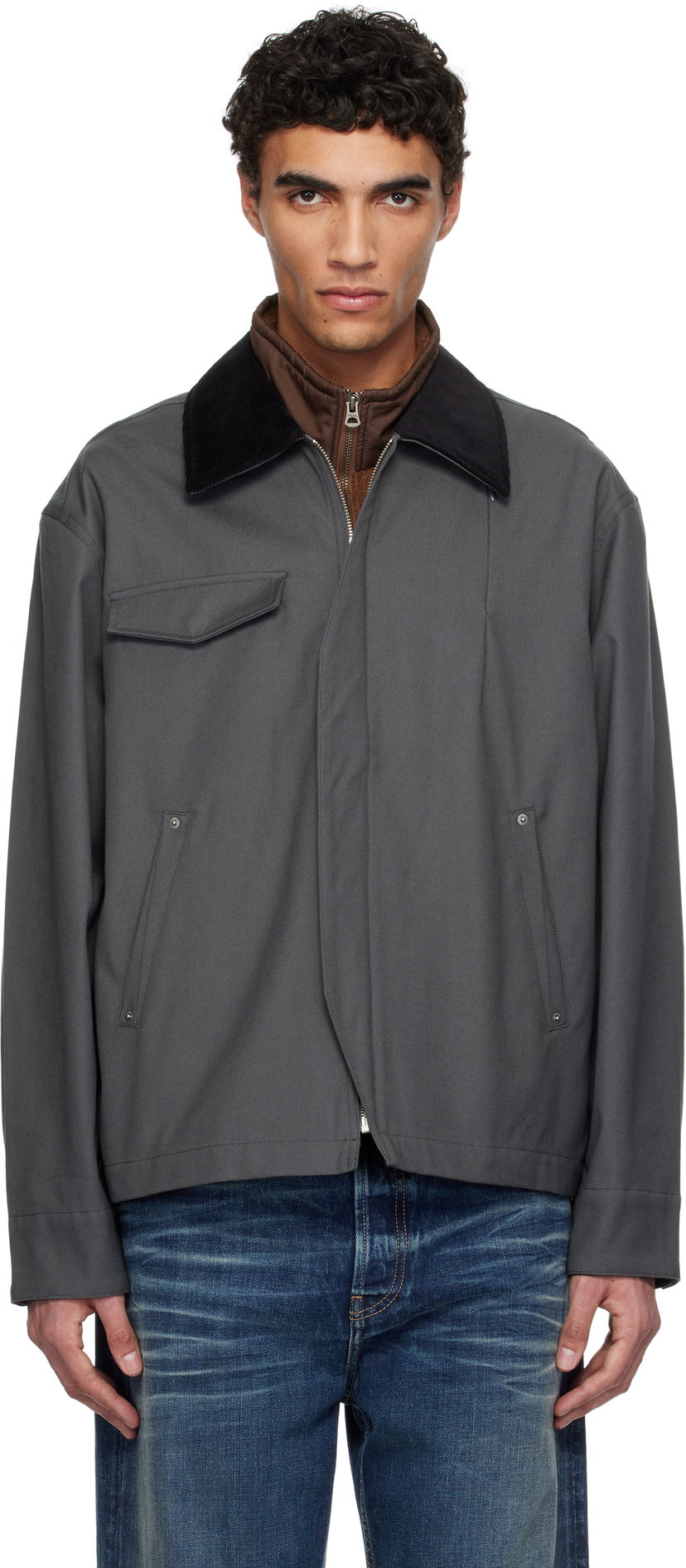 Jakna AXEL ARIGATO Axel Arigato Dallas Chore Jacket Siva | A2861002