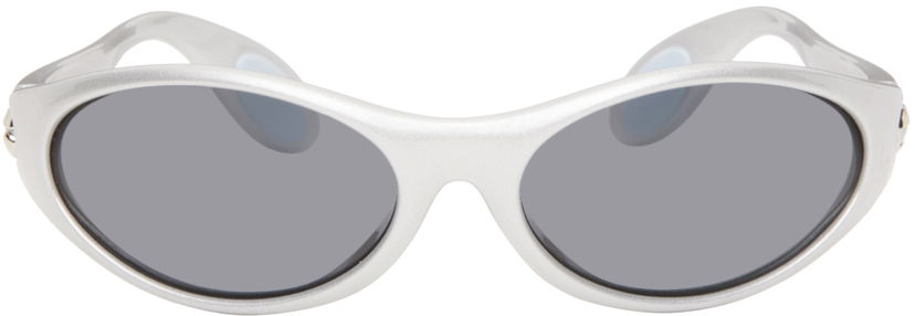 Sunčane naočale Coperni Coperni Oval Sunglasses Siva | COPSG06865