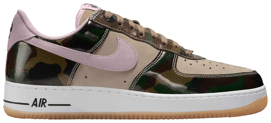 Tenisice i cipele Nike Air Force 1 Low '07 LV8 Patent Camo Pink Ružičasta | HQ1967-200, 0