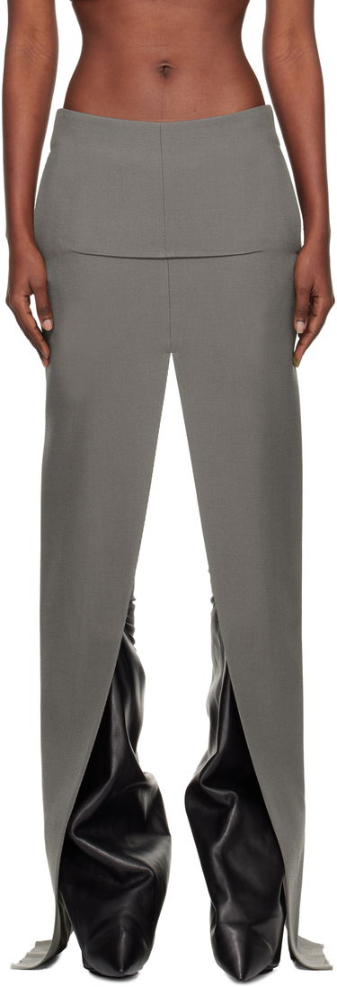 Suknja Rick Owens Concordians Sliced Maxi Skirt Siva | RO02E4387 WD, 0