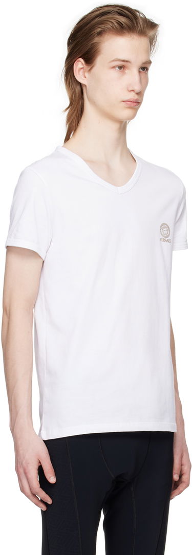 Majica kratkih rukava Versace Medusa Underwear T-Shirt Crna | AUU01004 1A10011, 4