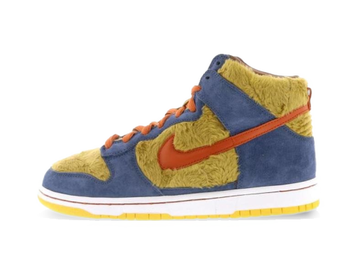 Skateboarding Nike SB SB Dunk High Papa Bear Žuta | 313171-781