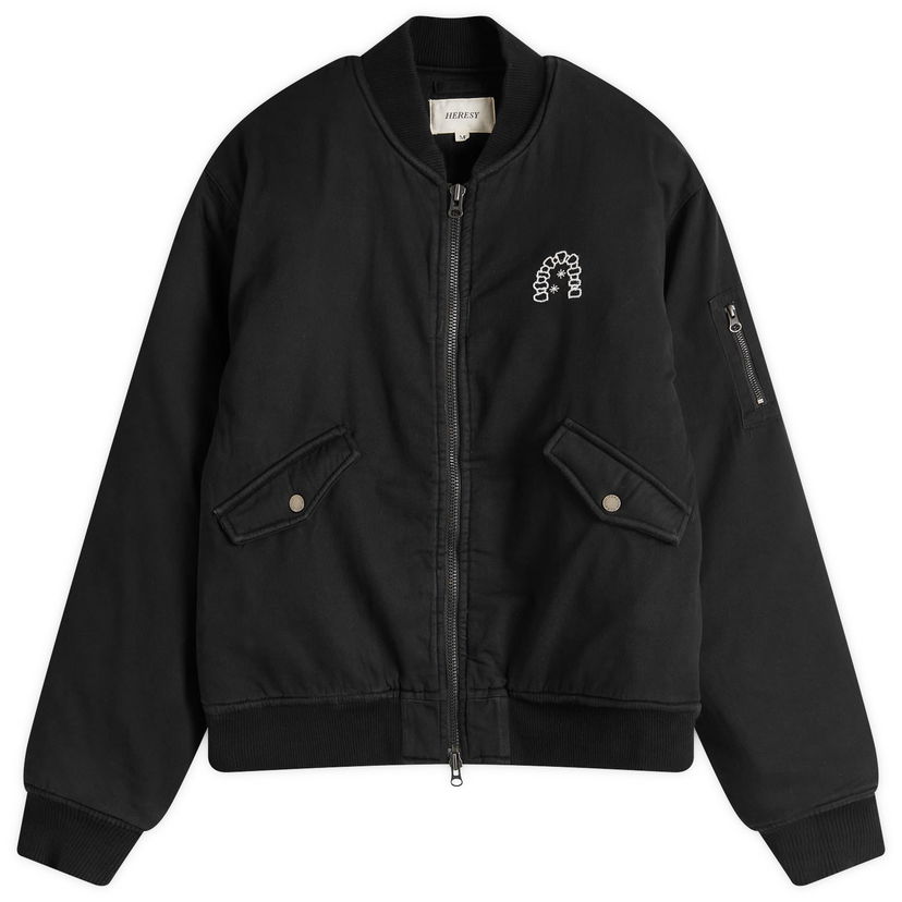 Bomber jakna Heresy Heresy Early Man Bomber Jacket Crna | HAW24-O01
