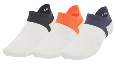 Čarape Under Armour UA AD Run Lite No-Show Socks 3-Pack Tamnoplava | 1386237-114, 2