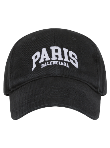 Kapa Balenciaga Paris Cap Crna | 680748 410B2 1077