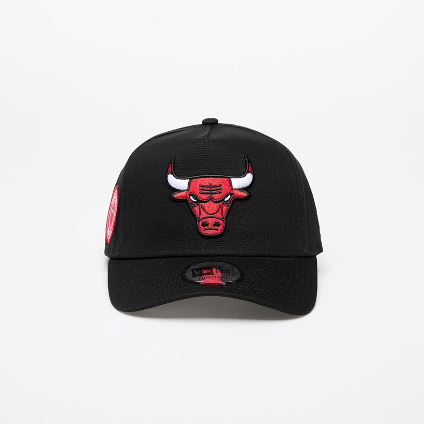 Kapa New Era Chicago Bulls Aframe NBA Patch Cap Black Crna | 60580707