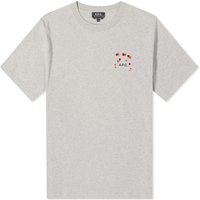 Majica kratkih rukava A.P.C. Amo Logo T-Shirt Siva | COEIO-M26374-PLA, 1