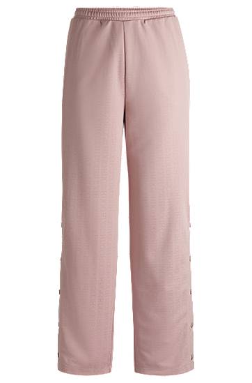 Trenirka BOSS Oversized Tracksuit Bottoms Ružičasta | 50531183