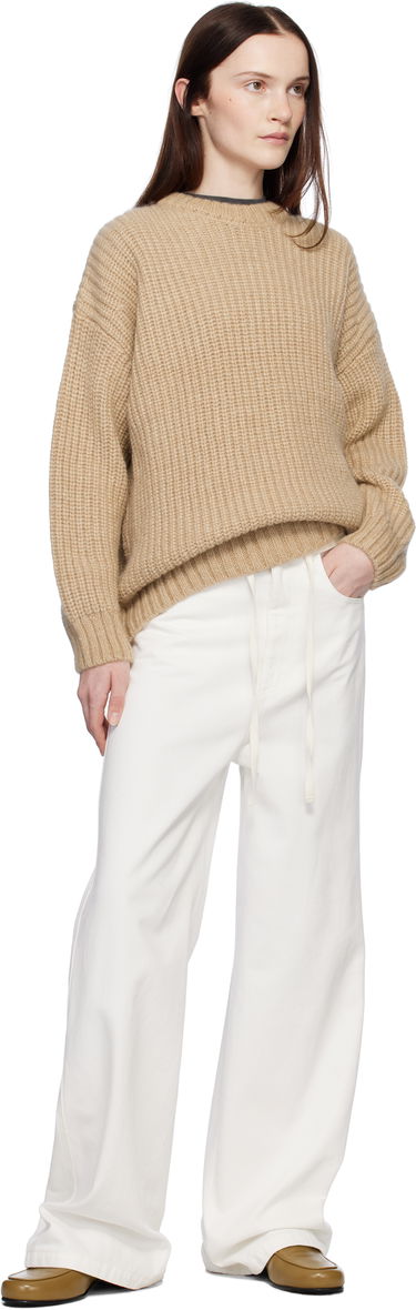 Džemper Anine Bing ANINE BING Sydney Knit Sweater Bež | A-09-0277-220, 3