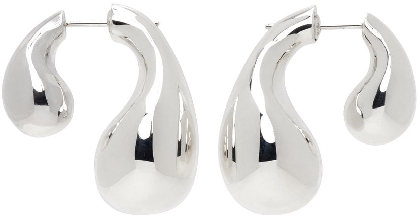 Naušnice Bottega Veneta Drop Earrings Bež | 775023 V5070