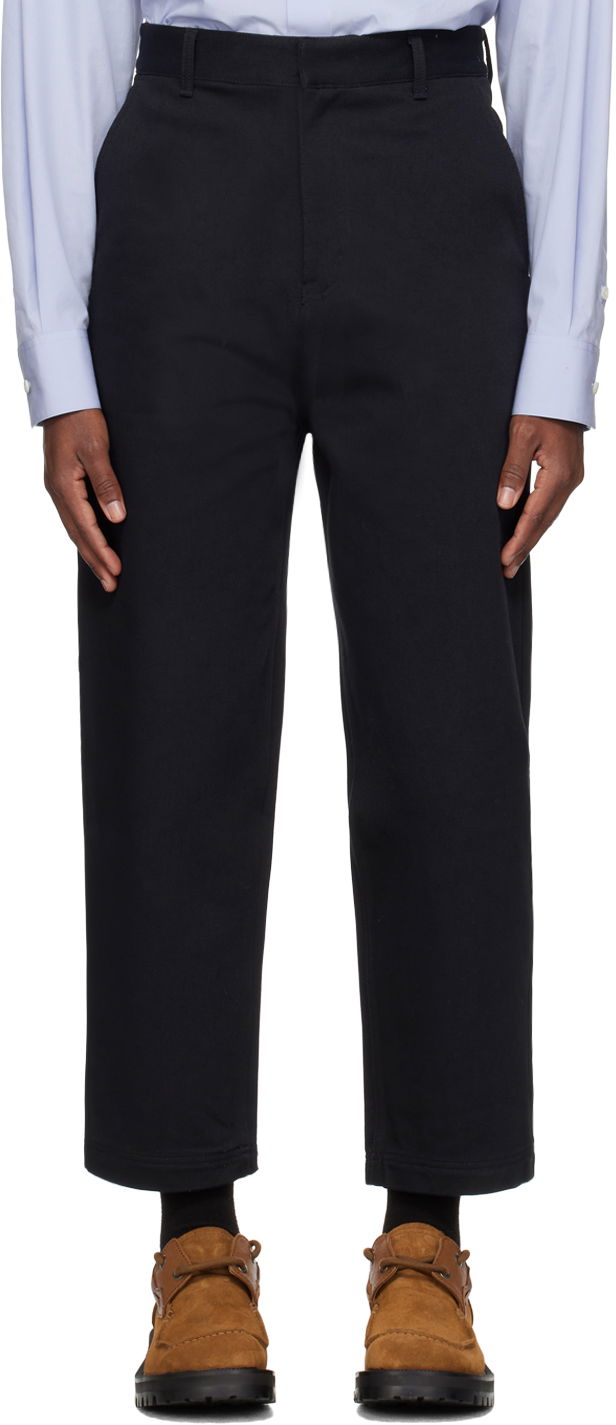 Hlače ADER ERROR Significant Zip-Fly Trousers Crna | BMSGFYBT0101NV
