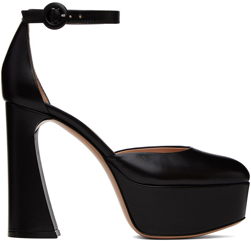 Tenisice i cipele Gianvito Rossi D'Orsay Platform Heels Crna | G40389.70RIC.NAP