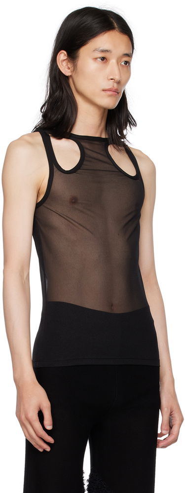 Majica bez rukava Dion Lee Shift Loop Tank Top Bijela | C3084F22, 4